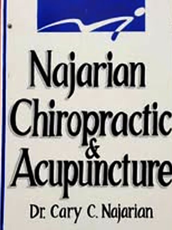 Najarian Chiropractic and Acupuncture office sign